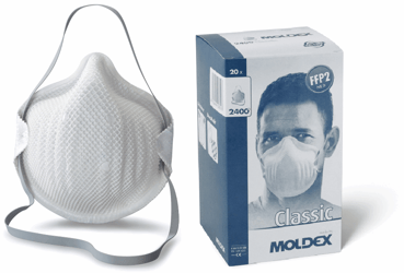 Moldex 2400 FFP 2 NR D Fijnstofmasker Classic JIP SNEL