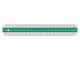 Liniaal Linex super S20 20cm transparant