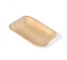 Palm schaaltje rechthoekig, 200 x 125 x h20 mm