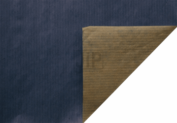 Pakpapier Rol 40 cm 50 g/m² Donkerblauw Bruinkraftpapier bedrukt 8 kg artikel afbeelding