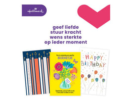 Wenskaart Hallmark birthday /pk12
