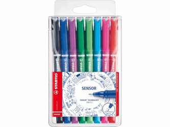 FINELINER STABILO SENSOR 189/8 ASSORTI artikel afbeelding