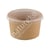 Kraft/PLA foodcontainer 5oz/150ml/85mm Ø x 51mm