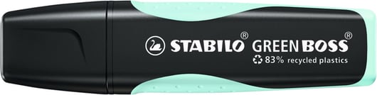 Markeerstift STABILO Green Boss vleugje turquoise artikel afbeelding