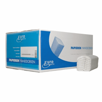 Papieren handdoekjes Euro 1-laags C-vouw Euro 218333