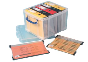 Opbergbox Rub transparant 35L