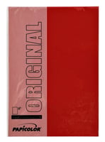 Kopieerpapier Papicolor A4 200gr 6vel rood