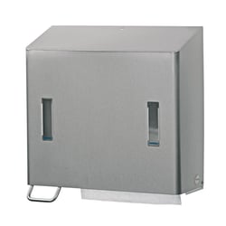 Santral classic, RVS - vouwhanddoek- & zeepdispenser