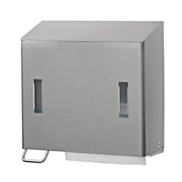 Santral classic, RVS - vouwhanddoek- & zeepdispenser