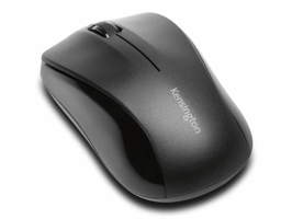 Kensington Mouse For Life Muis, Optisch, Draadloos, 2.4 GHZ, Zwart