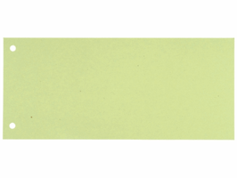 Staples Scheidingsstrook 105 x 240 mm, groen (pak 100 stuks)