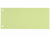 Staples Scheidingsstrook 105 x 240 mm, groen (pak 100 stuks) artikel afbeelding