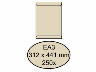 ENVELOP QUANTORE AKTE EA3 312X441 120GR CREMEKRAFT artikel afbeelding
