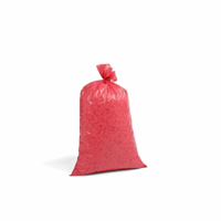 Standaard afvalzakken, LDPE, 70 l 60 µm (Kleur: Rood; Materiaaldikte: 40 µm)
