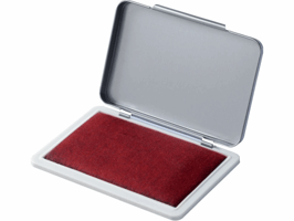 Staples Stempelkussen Rood