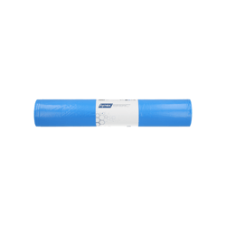 Afvalzak Hynex 70x110cm LDPE recycled T60 120L blauw rol à 20 stuks