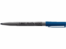VILTSTIFT BIC 1445 POCKET ROND 1.1MM BLAUW artikel afbeelding