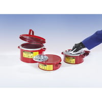 Inweekbak plaatstaal, verzinkt en gelakt inhoud (Diameter: 238 mm; Hoogte: 83 mm; Inhoud: 2 l)
