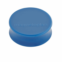 Ergonomische magneet, Ø 34 mm, VE = 50 stuks, donkerblauw