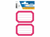 ETIKET HERMA 5712 BOEK 82X55MM 12ST RD/WT LIJN artikel afbeelding