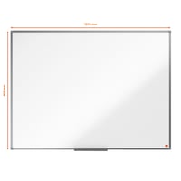 Whiteboard Nobo Essence Magnetisch 90x120cm staal