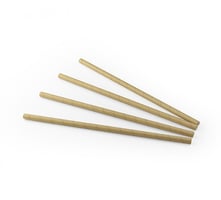 Drinkrietje papier (FSC®) kraft, ø 8 mm / 24cm