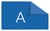 Labeltape Dymo Rhino 18054 19mmx5.5m vinyl wit op blauw