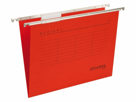 Hangmap Djois Alzicht A4 frontaal recycled V-bodem rood