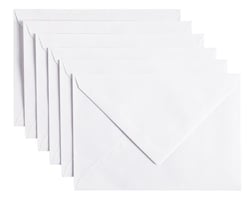 Envelop Papicolor C6 114x162mm Kraft wit
