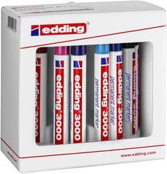 Viltstift edding 3000 rond assorti 1.5-3mm set à 10 stuks artikel afbeelding