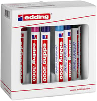Viltstift Edding 3000 rond assorti 1.5-3mm set à 10 stuks