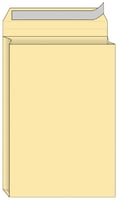 Envelop Quantore monsterzak 229x324x38mm zelfkl. creme 10stuks