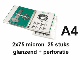 LAMINEERHOES GBC ORGANIZE A4 2X75MICRON artikel afbeelding