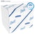 Toiletpapier KC Scott gevouwen tissue 2-laags wit 36x250st 8508