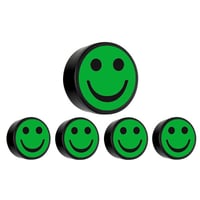 Rond magneetje FACE Ø 35 mm, VE = 10 stuks smiley