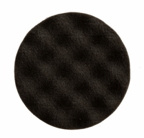 Mirka gewafelde pad zwart 85 mm