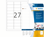 ETIKET HERMA 4347 63.5X29.6MM 675ST artikel afbeelding
