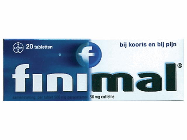 FINIMAL Pijnstiller Tabletten (pak 20 stuks) | JIP SNEL