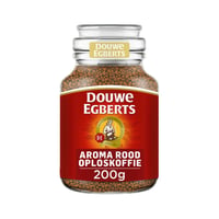 Oploskoffie DE aroma rood 200gram pot