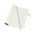 Notitieboek Moleskine large 130x210mm blanco soft cover hydrangea blue