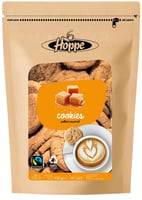 Koekjes Hoppe Cookies fairtrade caramel zeezout à circa 125st