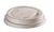 CPLA deksel wit 73mm Ø voor 1,8dl/7oz beker