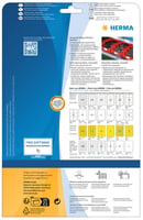 Etiket HERMA 4572 48.3x25.4mm folie wit 880 etiketten