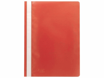 Staples Hechtmap Standaard 1-100 vel, rood (pak 10 stuks) artikel afbeelding
