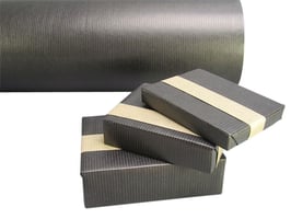 50cm x 200 mtr. bruin kraftpapier, 60 gram, zwart