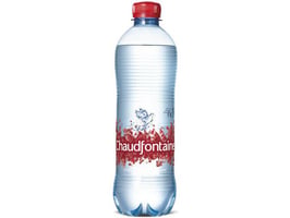 Chaudfontaine Rood Mineraalwater, Koolzuurhoudend, 0,5 liter, Petfles (pak 24 x 500 milliliter)