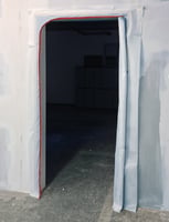 KIP Stofdeur PP-Vlies Met Rits 120x250 cm (voor kozijn 2315mm)