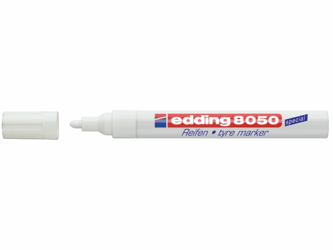VILTSTIFT EDDING 8050 BANDEN ROND 2-4MM WIT artikel afbeelding