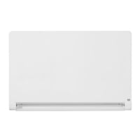 Glazen whiteboard WIDESCREEN afgeronde hoeken