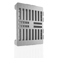 Hygiëne-pallet l x b x h = 800x600x160 mm lichtgrijs, vanaf 5 stuks